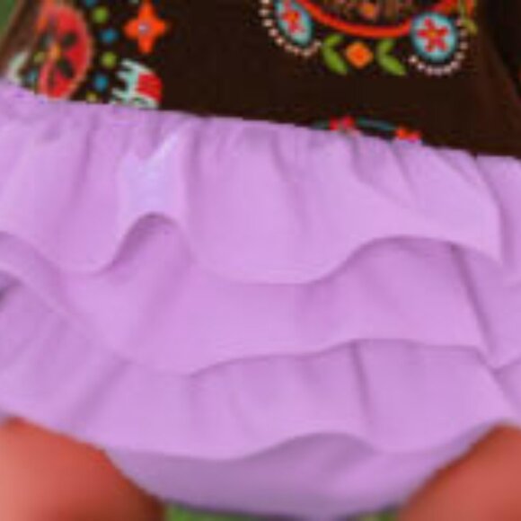 Baby Ruffled Bottom Bloomers - Picture 3 of 16